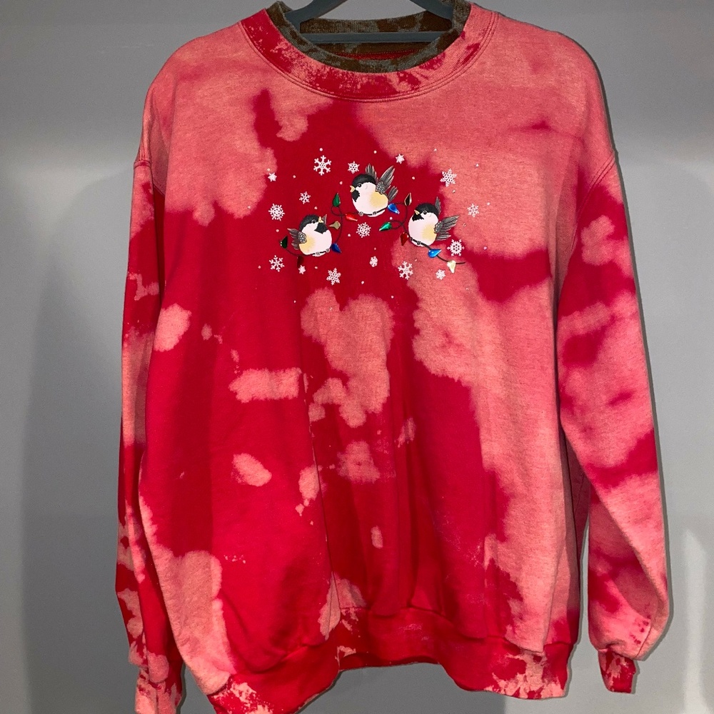 Tie Dye Christmas Sweater
